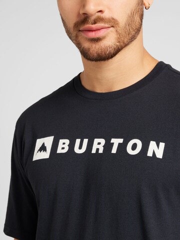 BURTON Λειτουργικό μπλουζάκι σε μαύρο