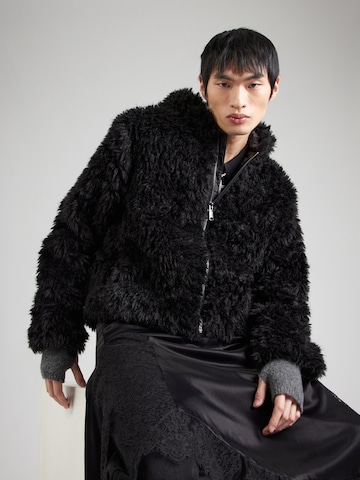 Geacă de primăvară-toamnă 'Rush' de la WEEKDAY pe negru: față