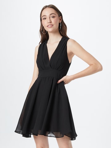 TFNC - Vestido 'NORDI' en negro: frente