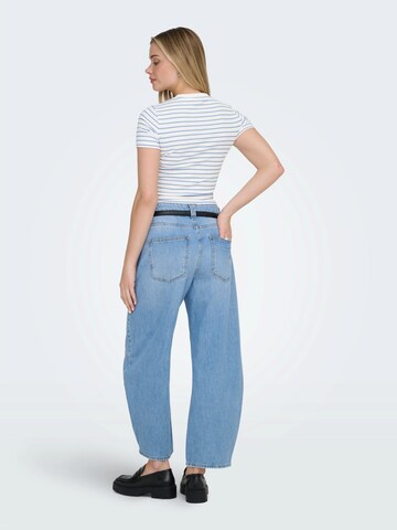 Tricou 'ONLLUPE' de la ONLY pe alb