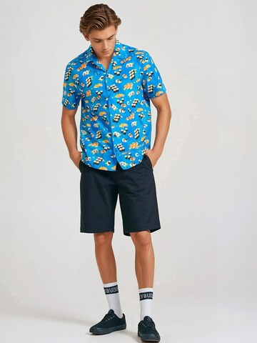 Funky Buddha Regular Shorts in Schwarz