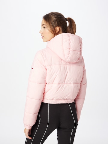 Veste mi-saison Tommy Jeans en rose