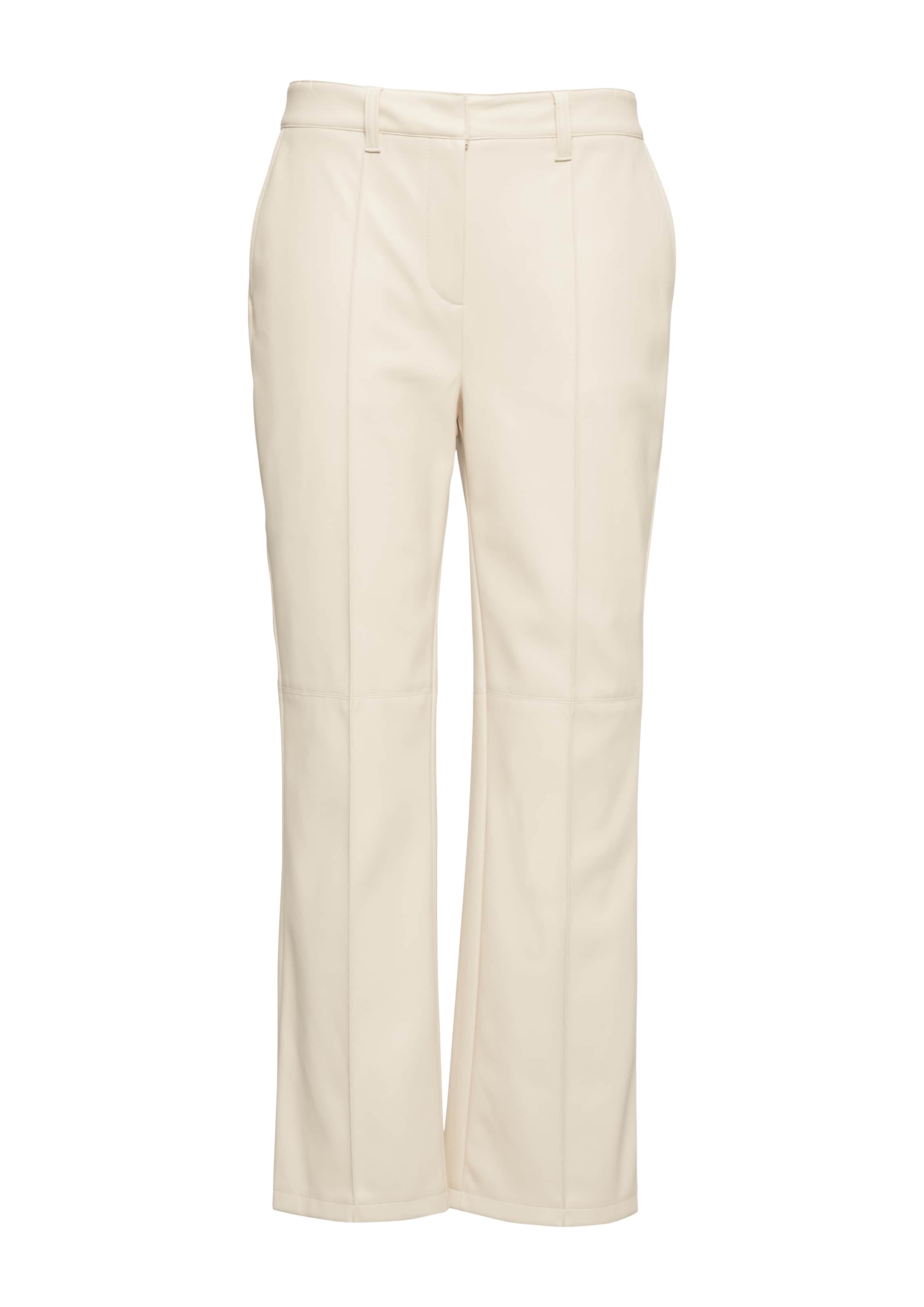 Loosefit Pantalon comma casual identity en beige : devant