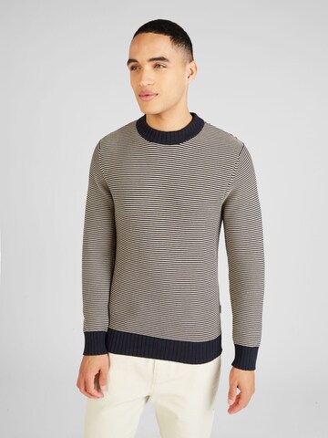 Pull-over 'ROBERT' SELECTED HOMME en bleu : devant