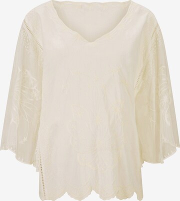 heine Blus i beige: framsida