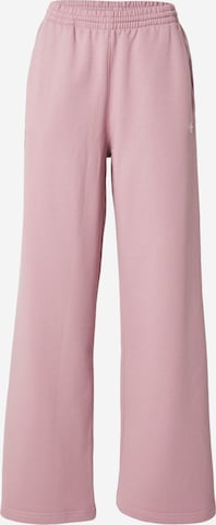 ADIDAS ORIGINALSWide Leg/ Široke nogavice Hlače 'Ess' - ljubičasta boja: prednji dio