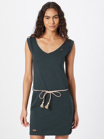 Ragwear - Vestido 'SLAVKA' en verde: frente