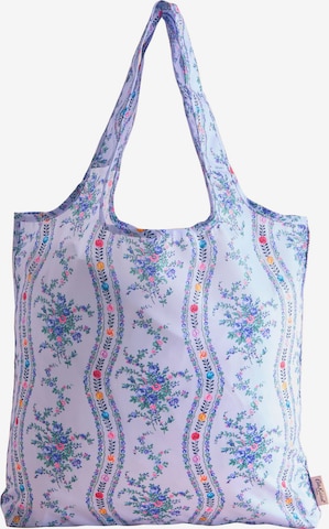 Cath Kidston Ostoskassi värissä sininen: etupuoli