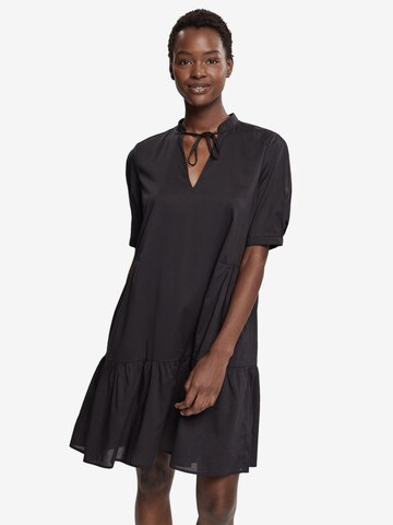 ESPRIT Sukienka w kolorze czarny: przód