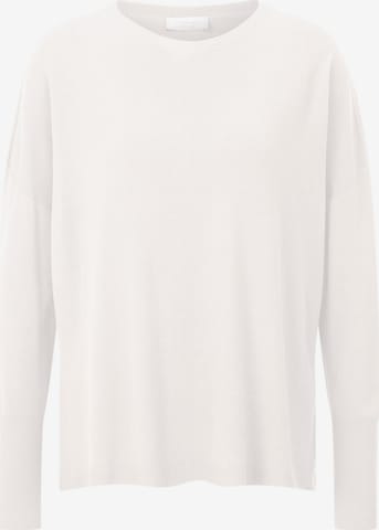 Pull-over Rich & Royal en blanc : devant