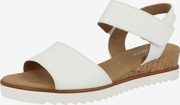 Sandalo '62.750' di GABOR in bianco: frontale