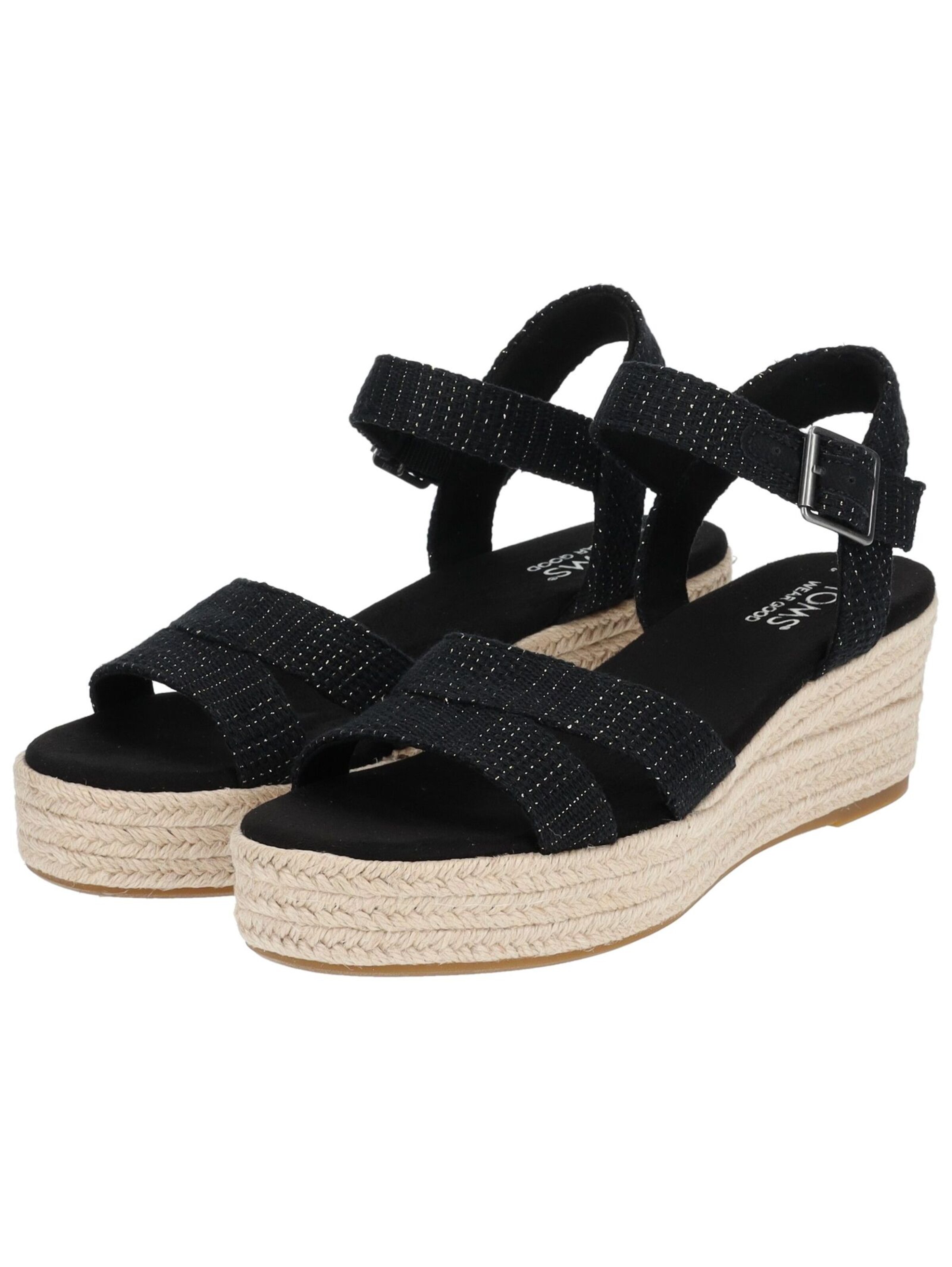 Sandalo 'AUDREY ' di TOMS in nero