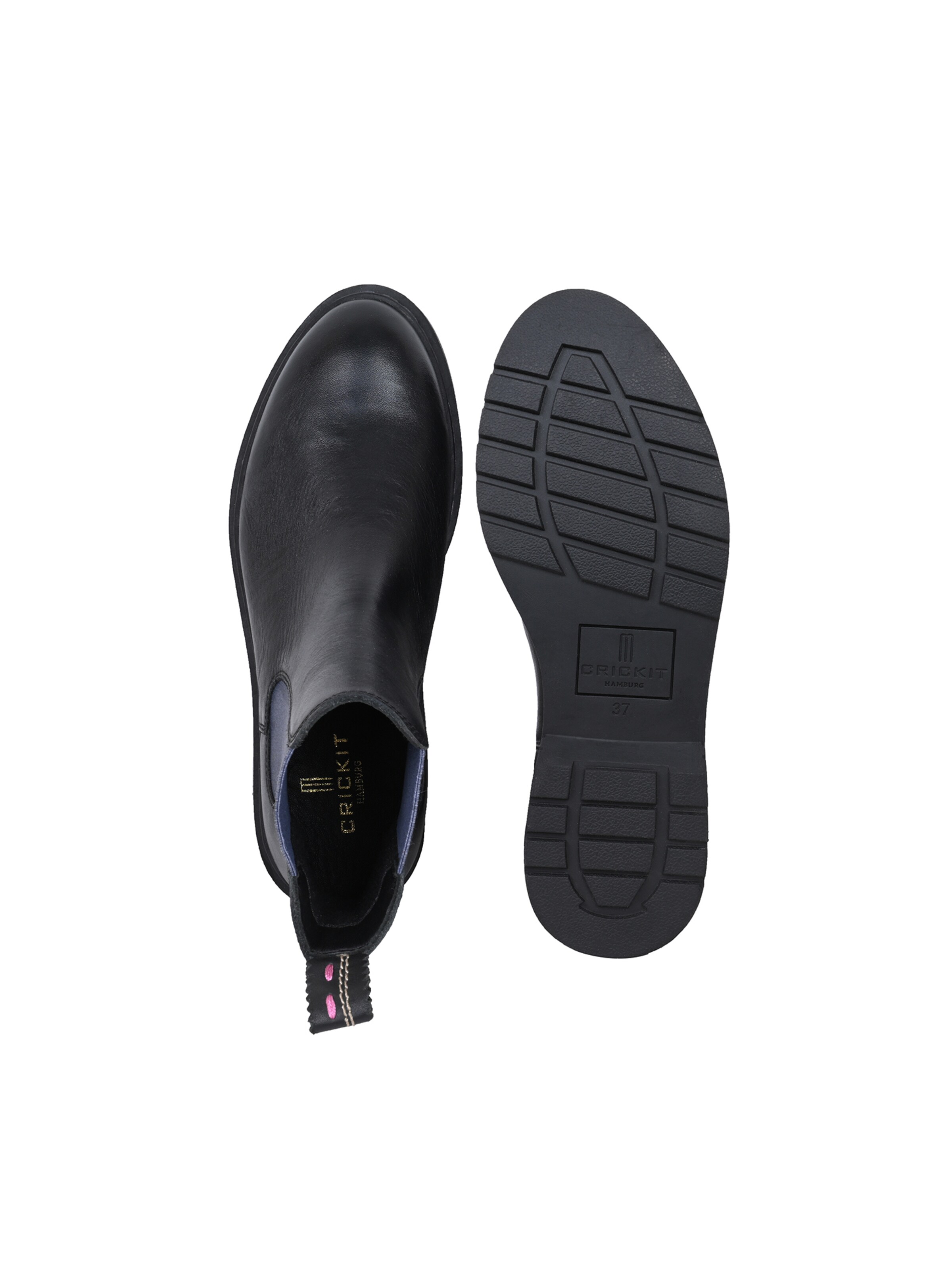 Crickit Chelsea Boot ' SAMMY ' in Schwarz