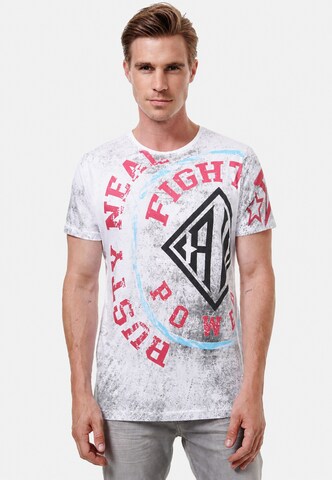 Rusty Neal Shirt in White: front