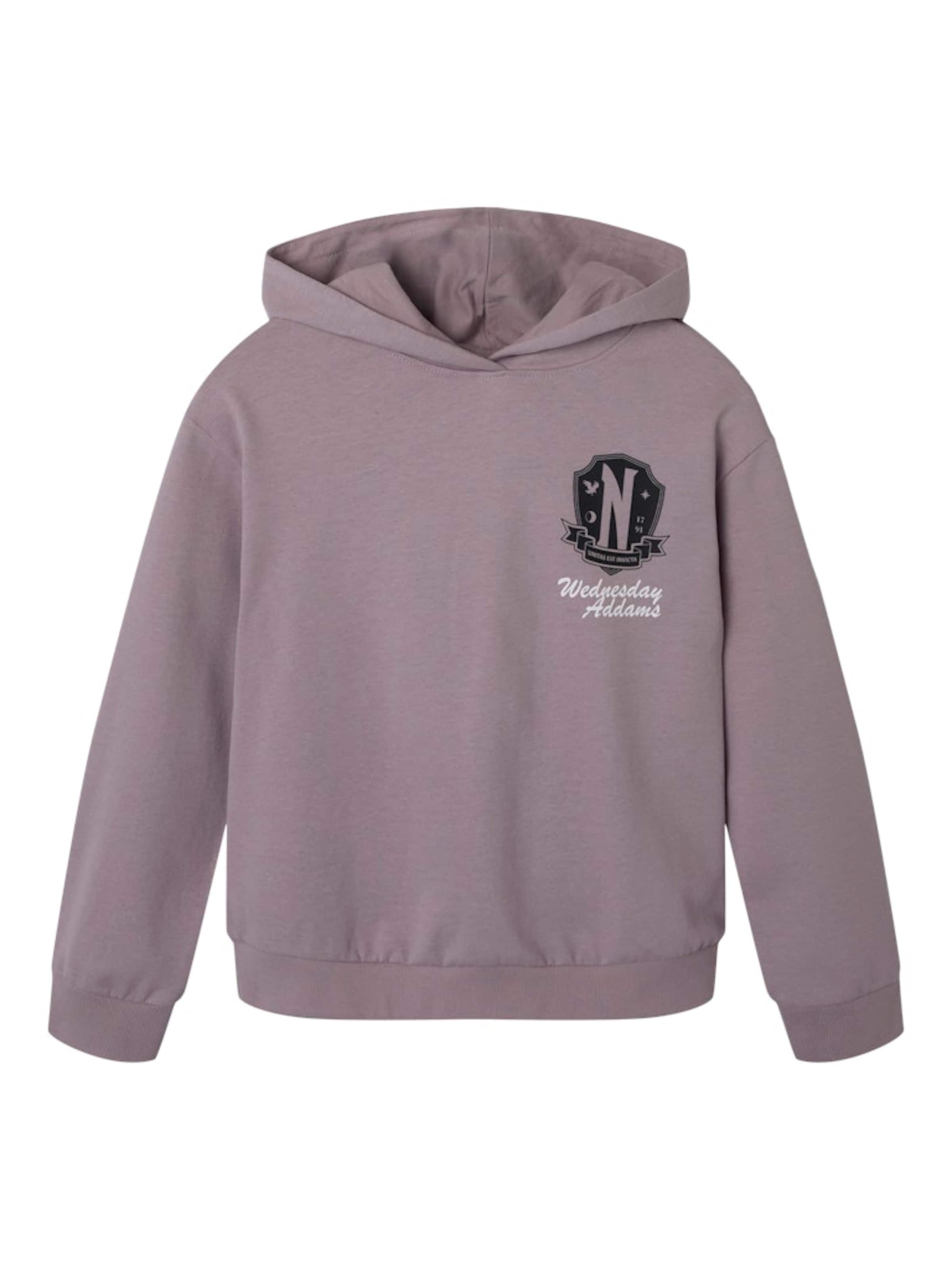 NAME IT Mikina 'NKFJIXINNI' – fialová: přední strana