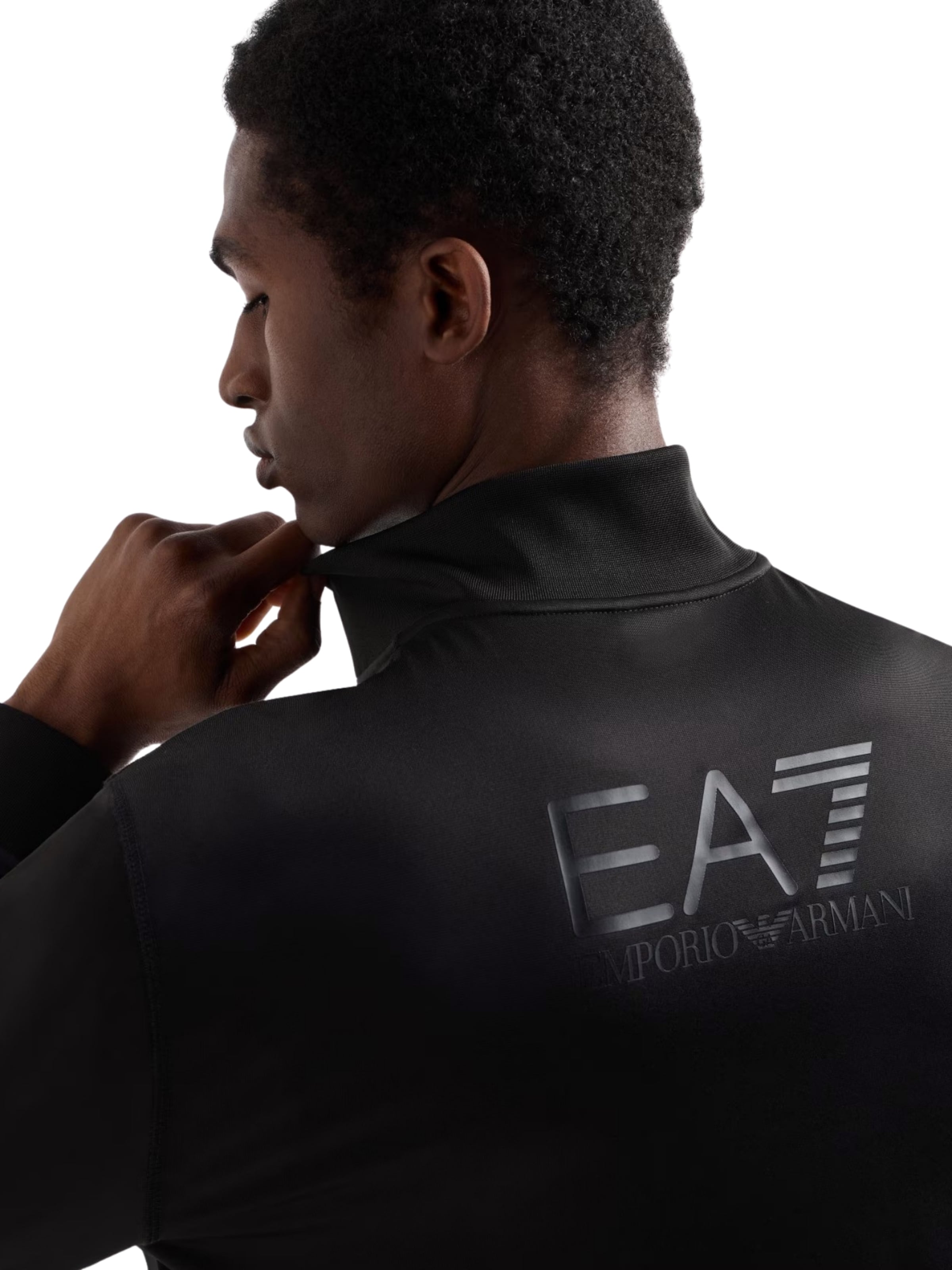 EA7 Emporio Armani Jogginganzug 'Visibility' in Schwarz