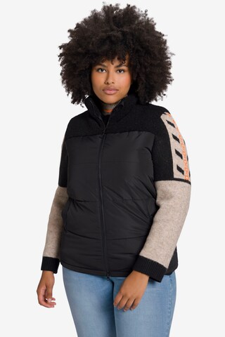 Ulla Popken Bodywarmer in Grijs: voorkant