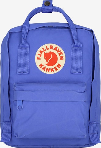 Zaino di Fjällräven in blu: frontale