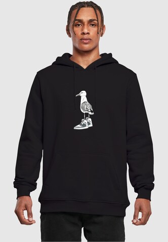 MT Men Sweatshirt 'Seagull' in Schwarz: predná strana