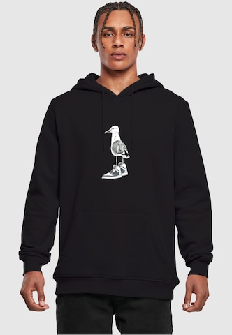 MT Men Sweatshirt 'Seagull' in Black: front