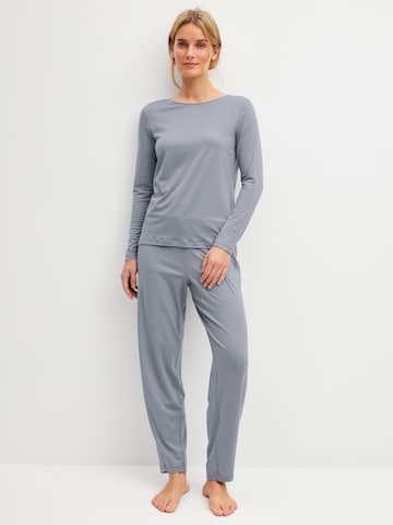 Camicia da notte 'DEEPSLEEPWEAR Warming' di CALIDA in grigio