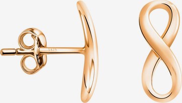 Sofia Milani Ohrringe 'Infinity' in Gold: Vorderseite