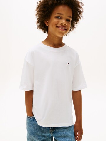 TOMMY HILFIGER Shirt 'ESSENTIAL' in White: front