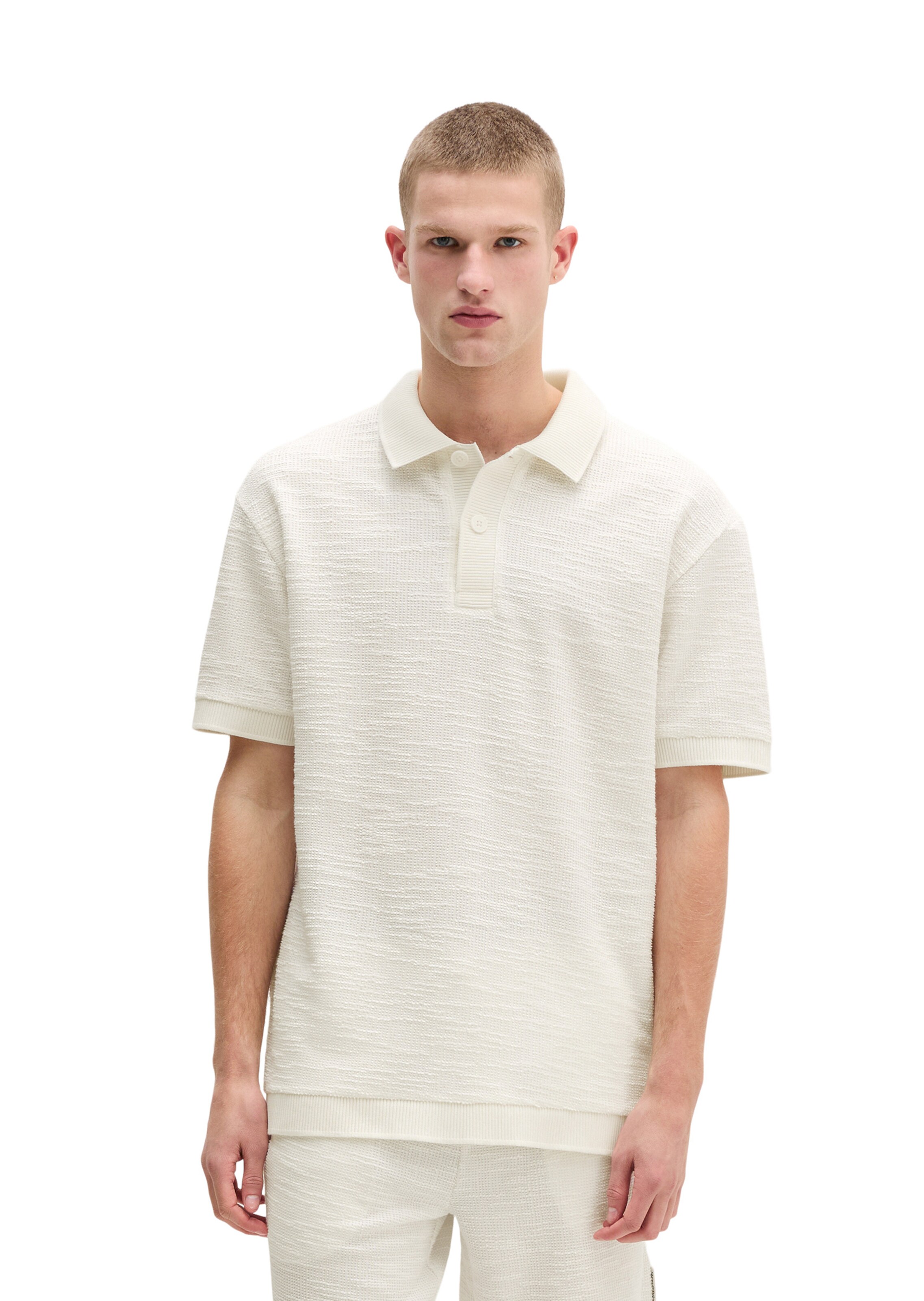 Marc O'Polo Shirt in Beige: front