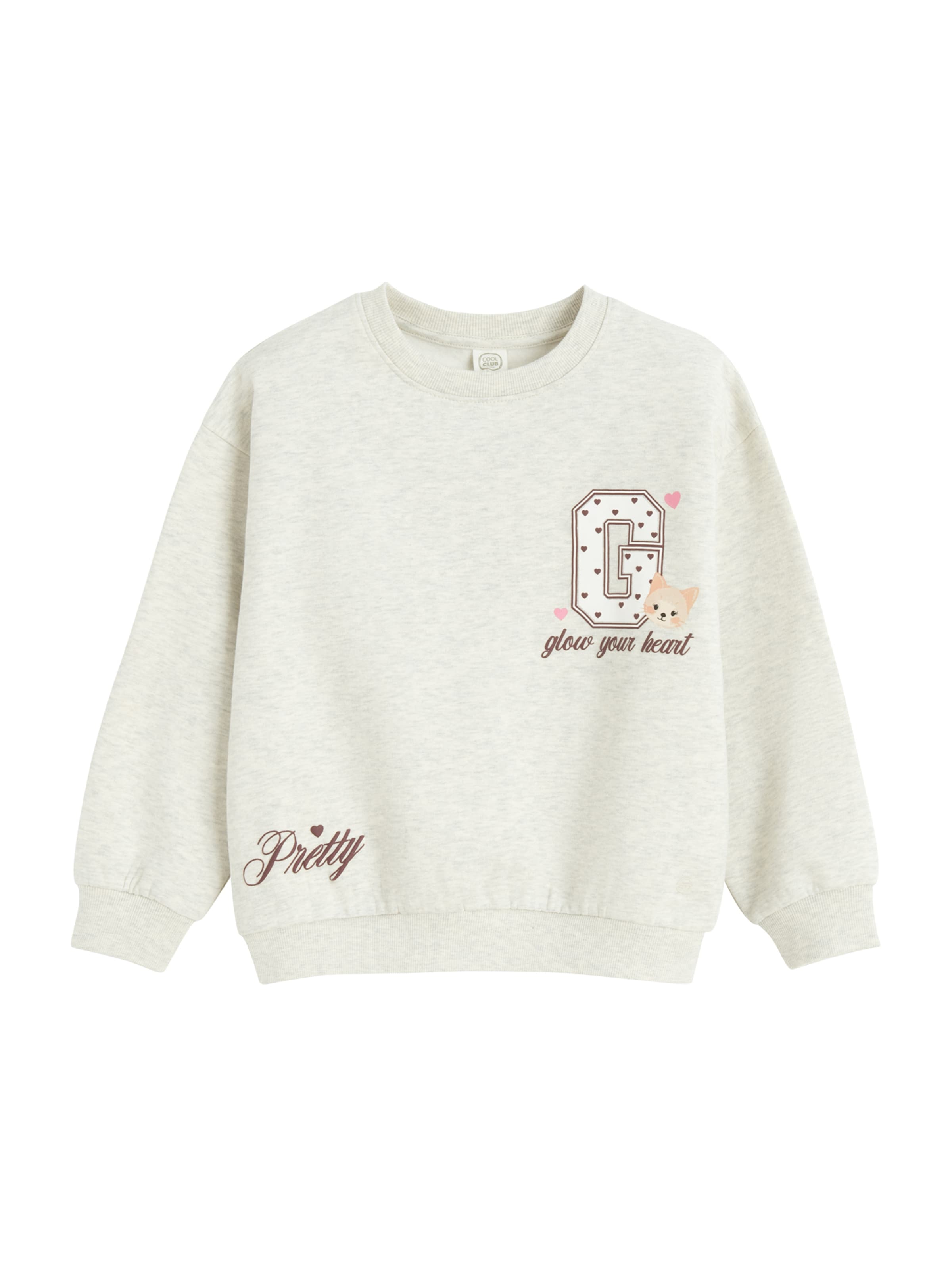 Felpa in 92 Cool Club di colore beige / colori misti, Visualizzazione prodotti