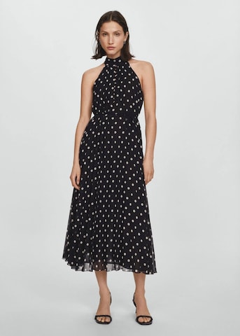 Robe 'Adela' MANGO en noir : devant