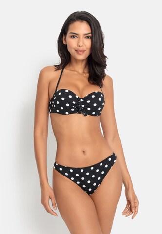 High neck Slip costum de baie de la LASCANA pe negru