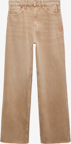 MANGO regular Jeans 'DENVER' i beige: forside