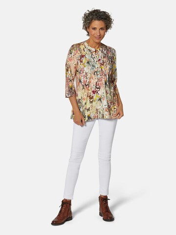 Goldner Blouse in Gemengde kleuren