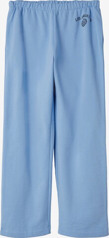 NAME IT Normální Kalhoty – modrá: přední strana