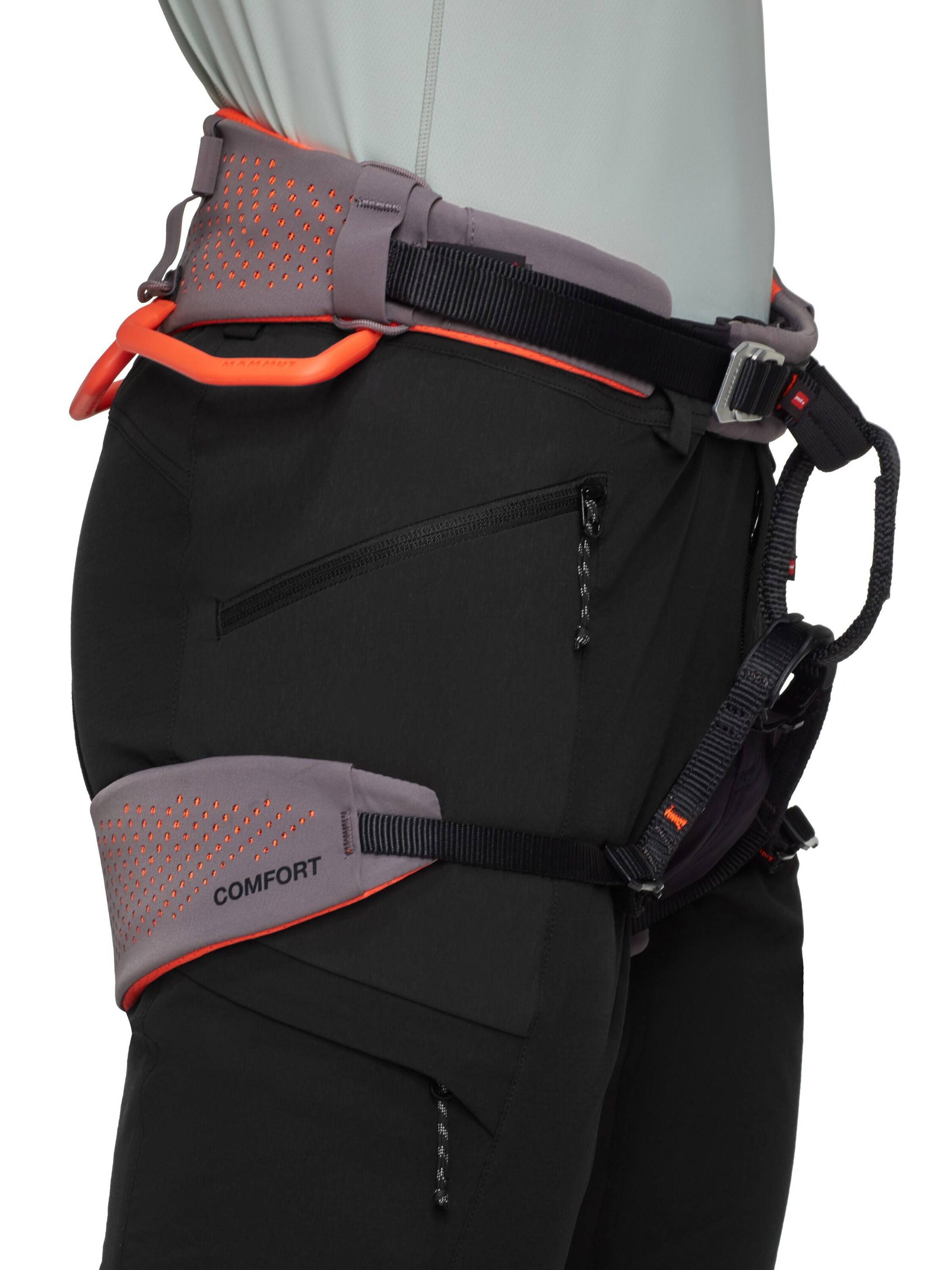 MAMMUT Regular Outdoor Pants 'Ducan' in Black