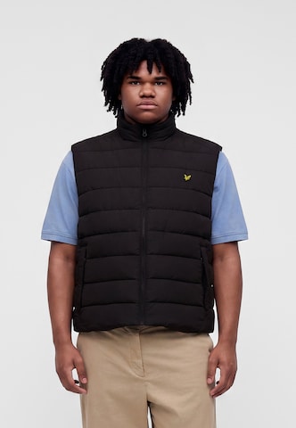 Lyle & Scott Big&TallPrsluk - crna boja: prednji dio