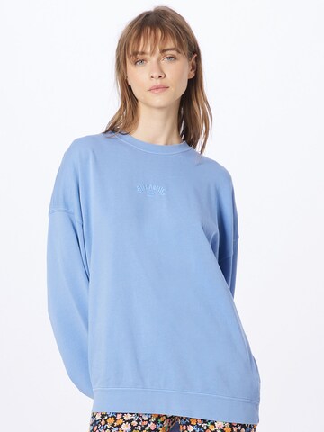 BILLABONG Sweatshirt 'Ride In' in Blauw: voorkant