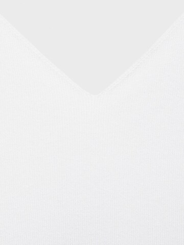 MANGO Gebreide top 'GYM' in Beige