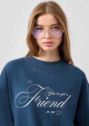 QS Sweatshirt in Blue