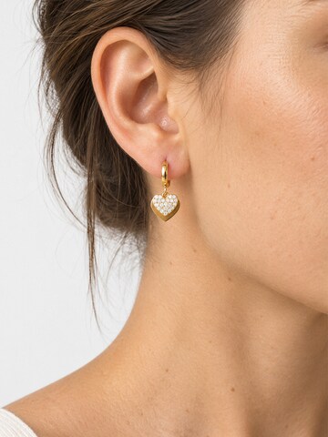 THIORA Ohrringe 'Heartbeats'‌‌‌ in Gold