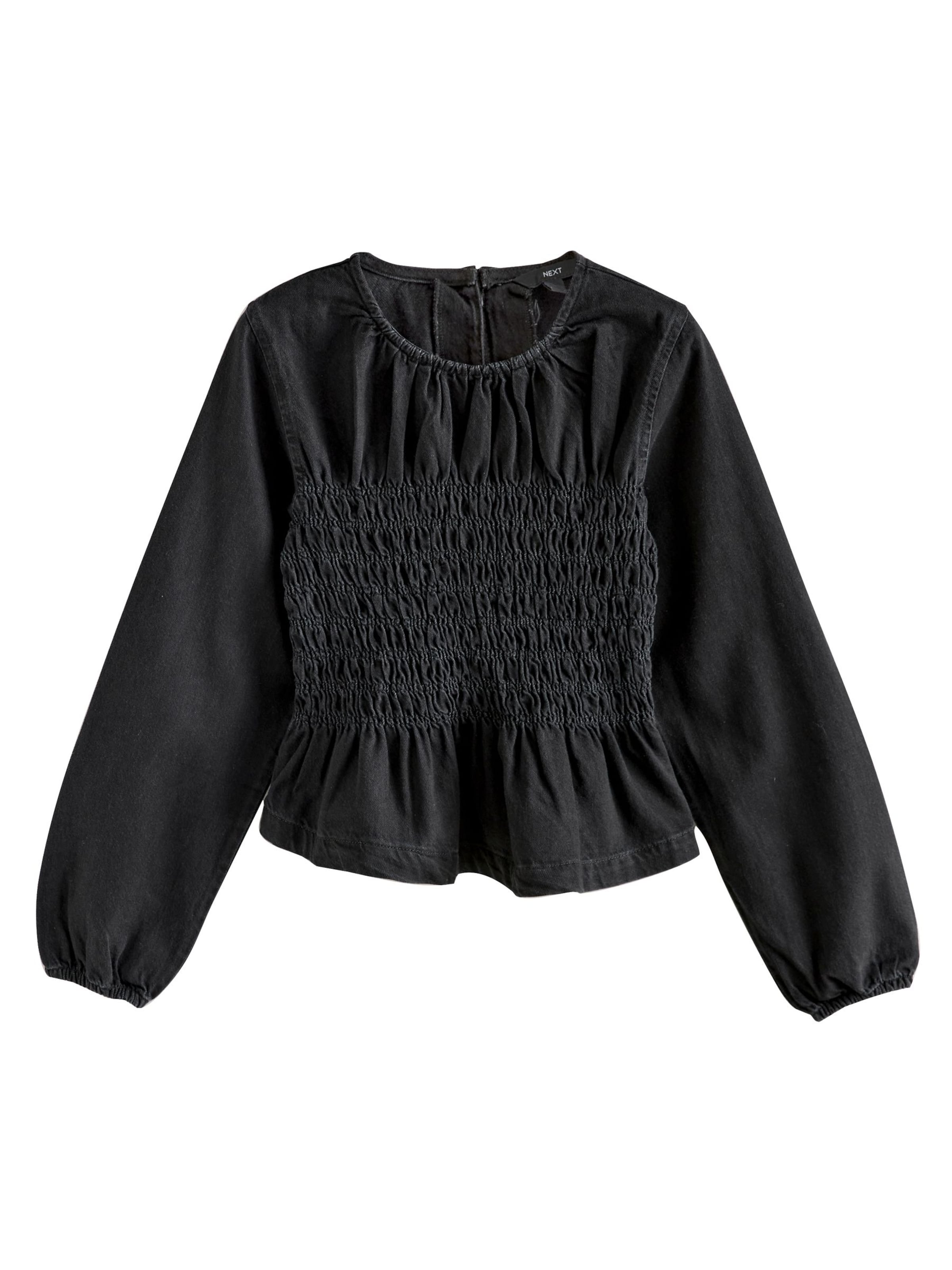 Next Pluus, värv must: eest vaates