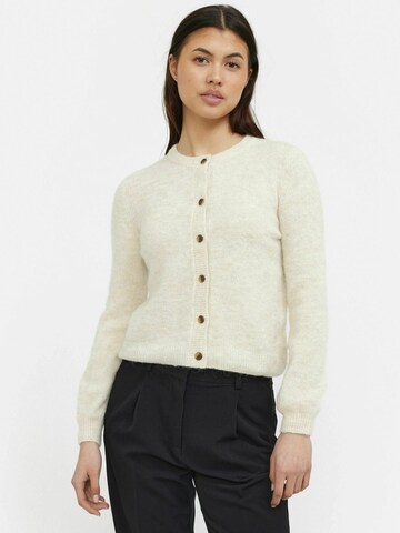Soft Rebels Cardigan 'Allison' i hvid: forside