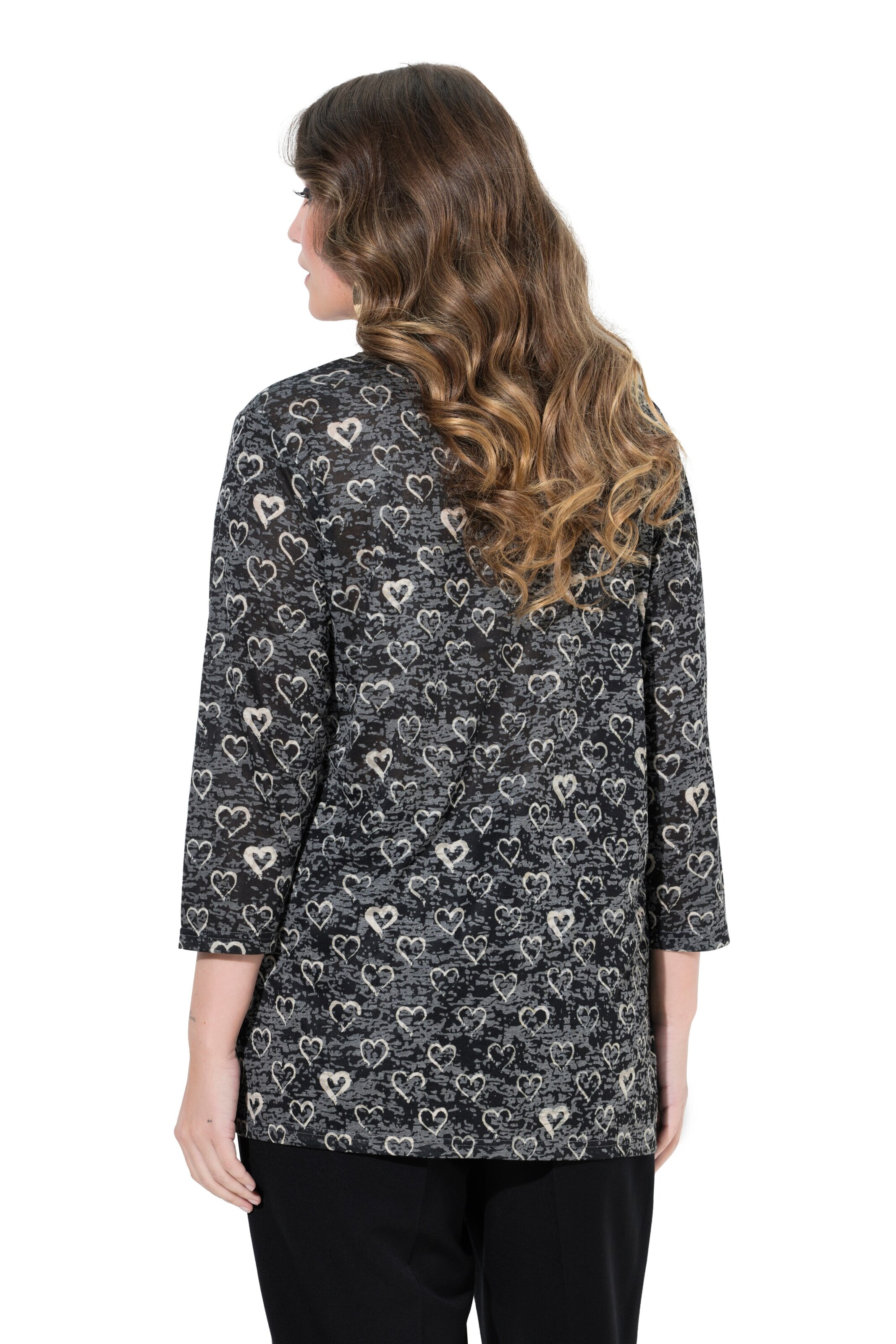 MIAMODA Blouse in Black