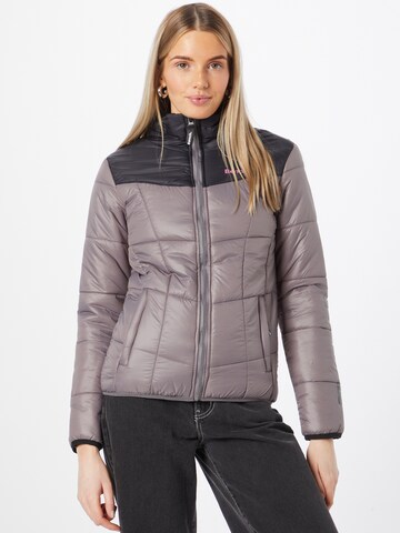 BENCH Winter jacket 'JESS' in Grey: front