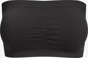 cfab (formerly creamy fabrics) Bandeau BH 'Bandeau-BH' in Braun: Vorderseite