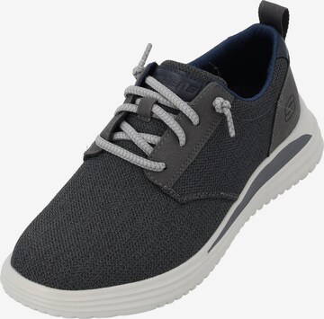 SKECHERS Athletic Lace-Up Shoes '204669' in Grey: front