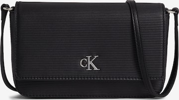 Calvin Klein Jeans Umhängetasche in Schwarz: predná strana