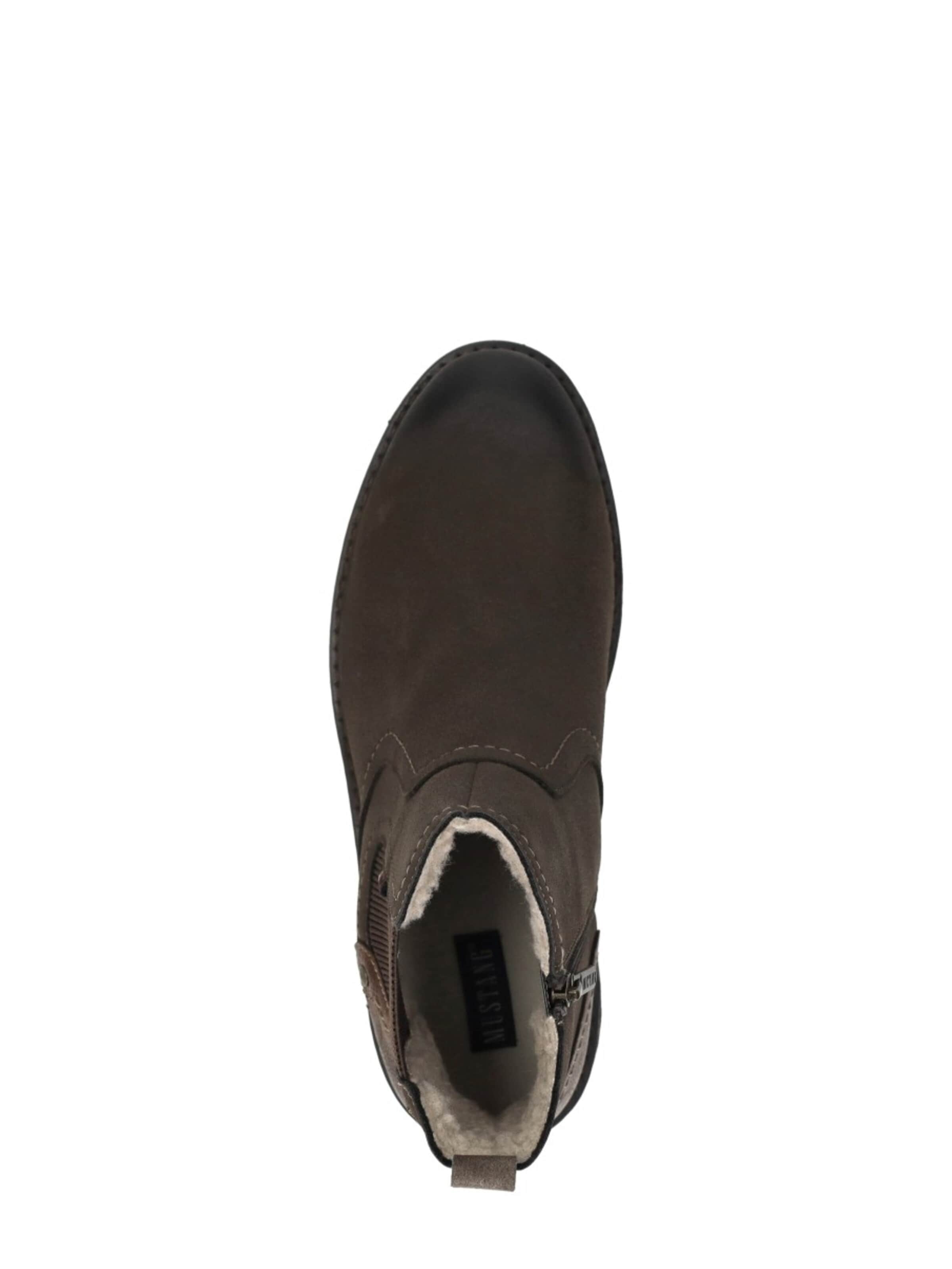 MUSTANG Chelsea boots 'Enkellaarzen' in Bruin