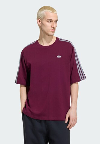 Maglietta 'Adicolor' di ADIDAS ORIGINALS in rosso
