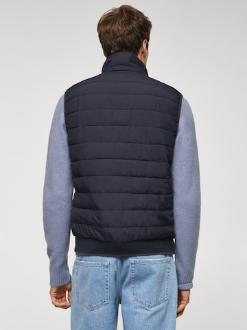 MANGO MAN Vest 'BORRYST' in Blue